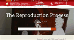 Desktop Screenshot of 1st-art-gallery.com