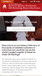 Mobile Screenshot of 1st-art-gallery.com