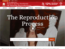 Tablet Screenshot of 1st-art-gallery.com